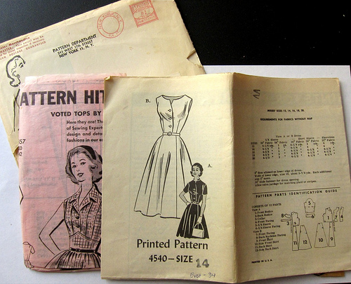 Vintage Sewing Pattern
